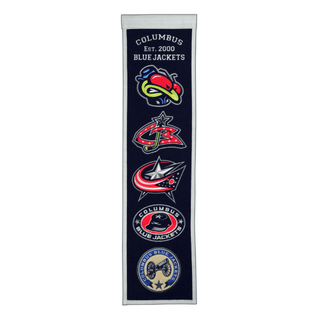 Banner: Columbus Blue Jackets- Heritage