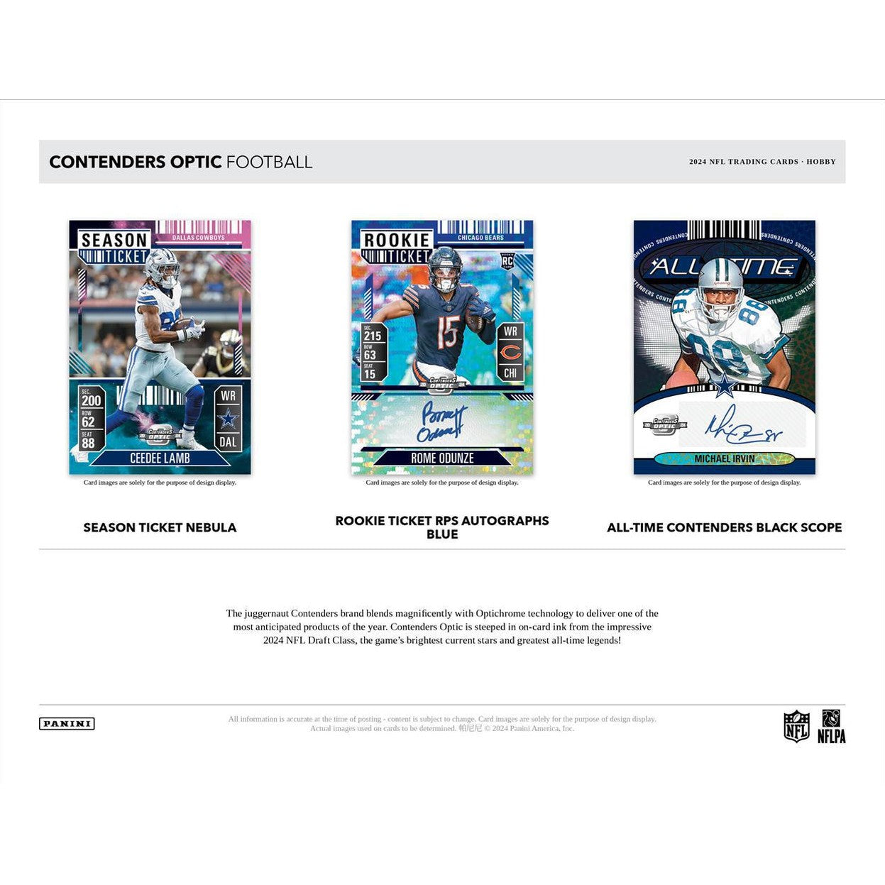 2024 Panini Contenders Optic Football Hobby