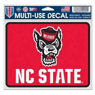 Decal: NC State Wolfpack 5"x6"