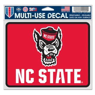 Decal: NC State Wolfpack 5"x6"