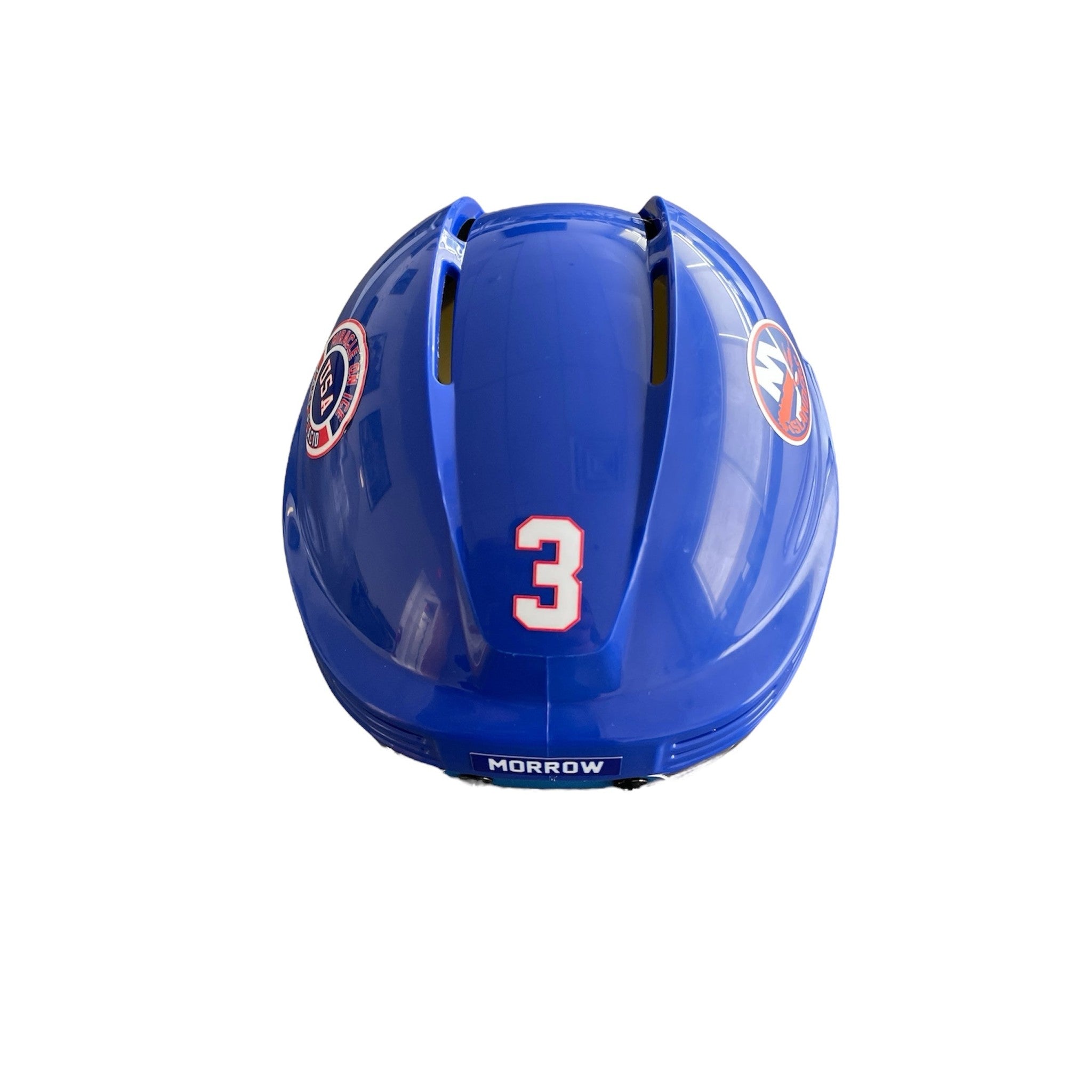 Ken Morrow New York Islanders Miracle on Ice Mini Helmet - Royal