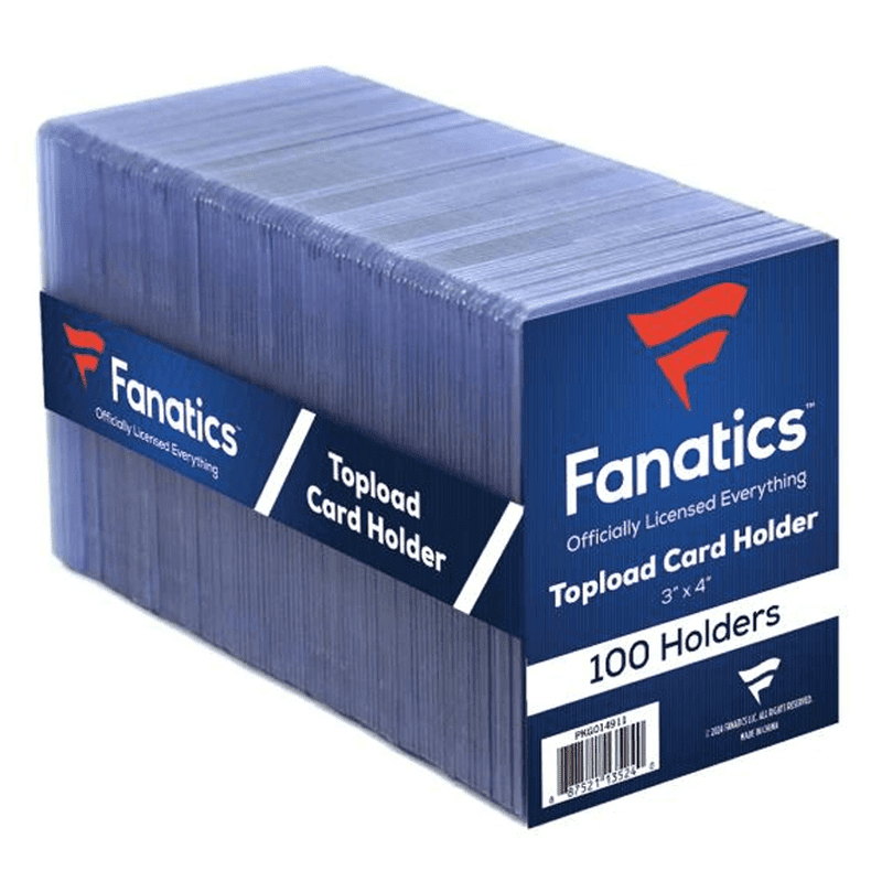 Top Loader: 35pt - 100 count - Fanatics