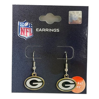 Earrings: Green Bay Packers