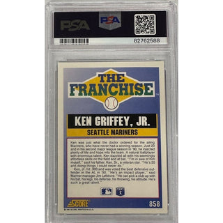 Ken Griffey Jr. 1991 Score #858 PSA 9