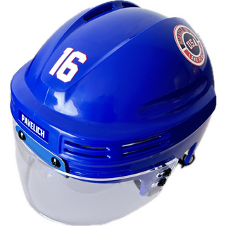 USA Hockey Miracle on Ice 1980 Mark Pavelich Mini Helmet - Royal