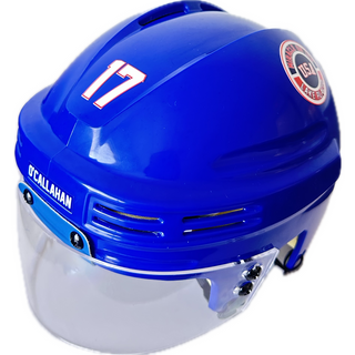 USA Hockey Miracle on Ice 1980 Jack O'Callahan Mini Helmet- Royal