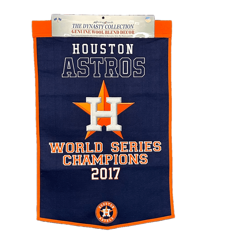 Banner: Houston Astros- World Series Champions 2017