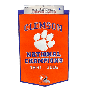 Banner: Clemson NCAA FB Champion Dynasty