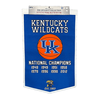 Banner: Kentucky Wildcats-National Champions Basketball Dynasty