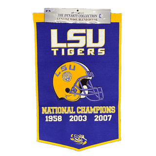 Banner: LSU- National Champions