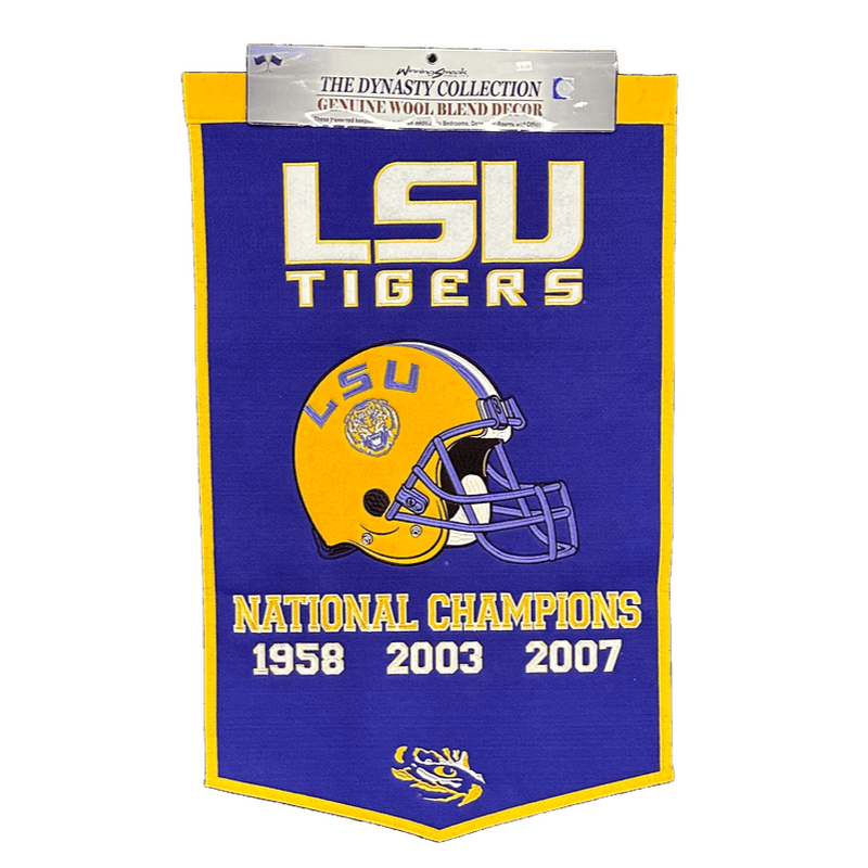 Banner: LSU- National Champions