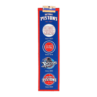 Banner: Detroit Pistons- Heritage