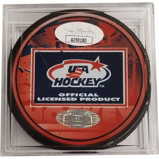 Autographed Hockey Puck: Jeremy Roenick - Team USA