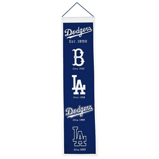 Banner: Los Angeles Dodgers - Heritage
