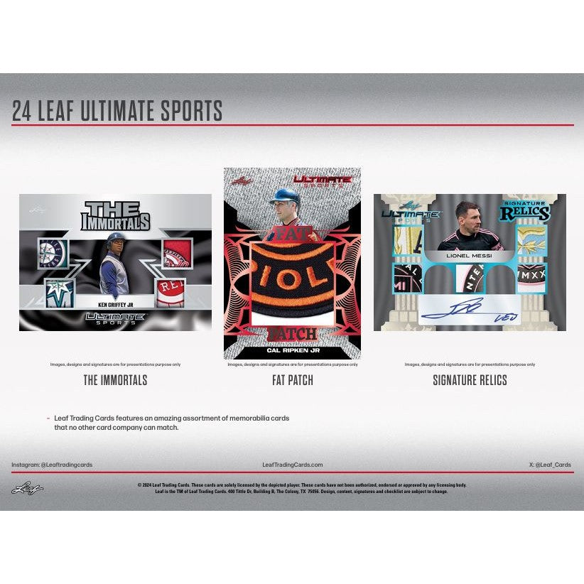 2024 Leaf Ultimate Sports Box