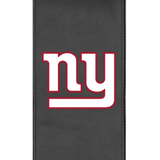 Silver Club Chair with New York Giants Primary Logo