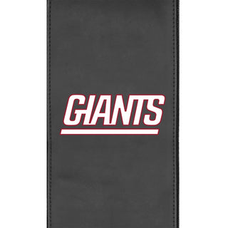 Silver Club Chair with New York Giants Secondary Logo