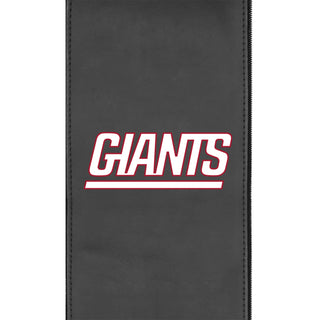 Silver Sofa with New York Giants Secondary Logo