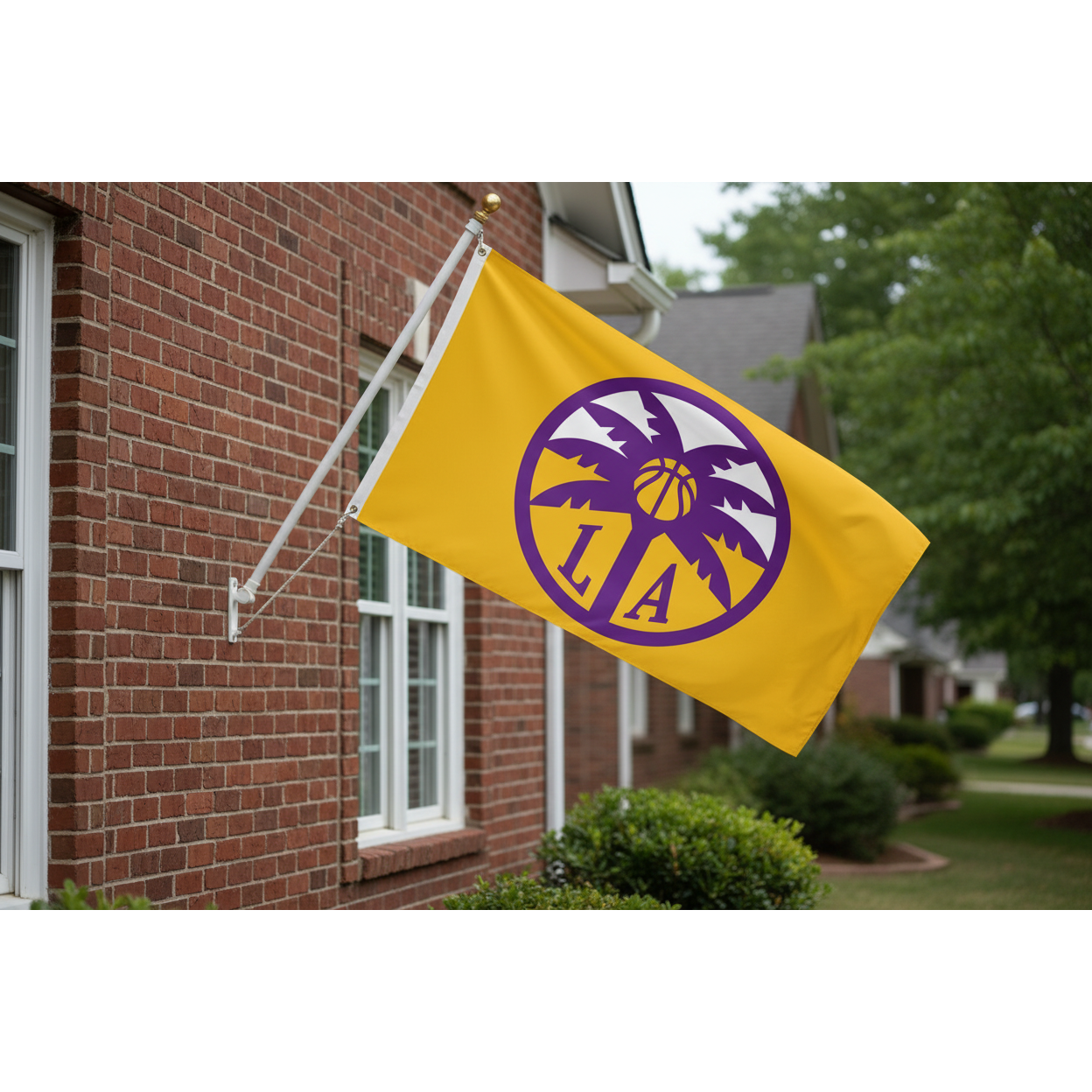 Los Angeles Sparks Flag 3x5 Logo