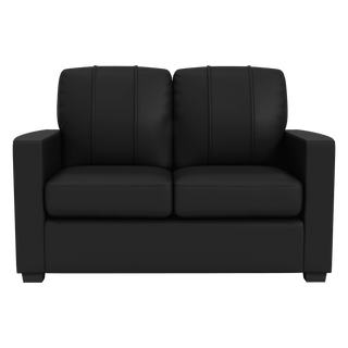 Silver Loveseat with Green Bay Packers Primary Logo