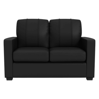 Silver Loveseat with Denver Broncos Classic Logo