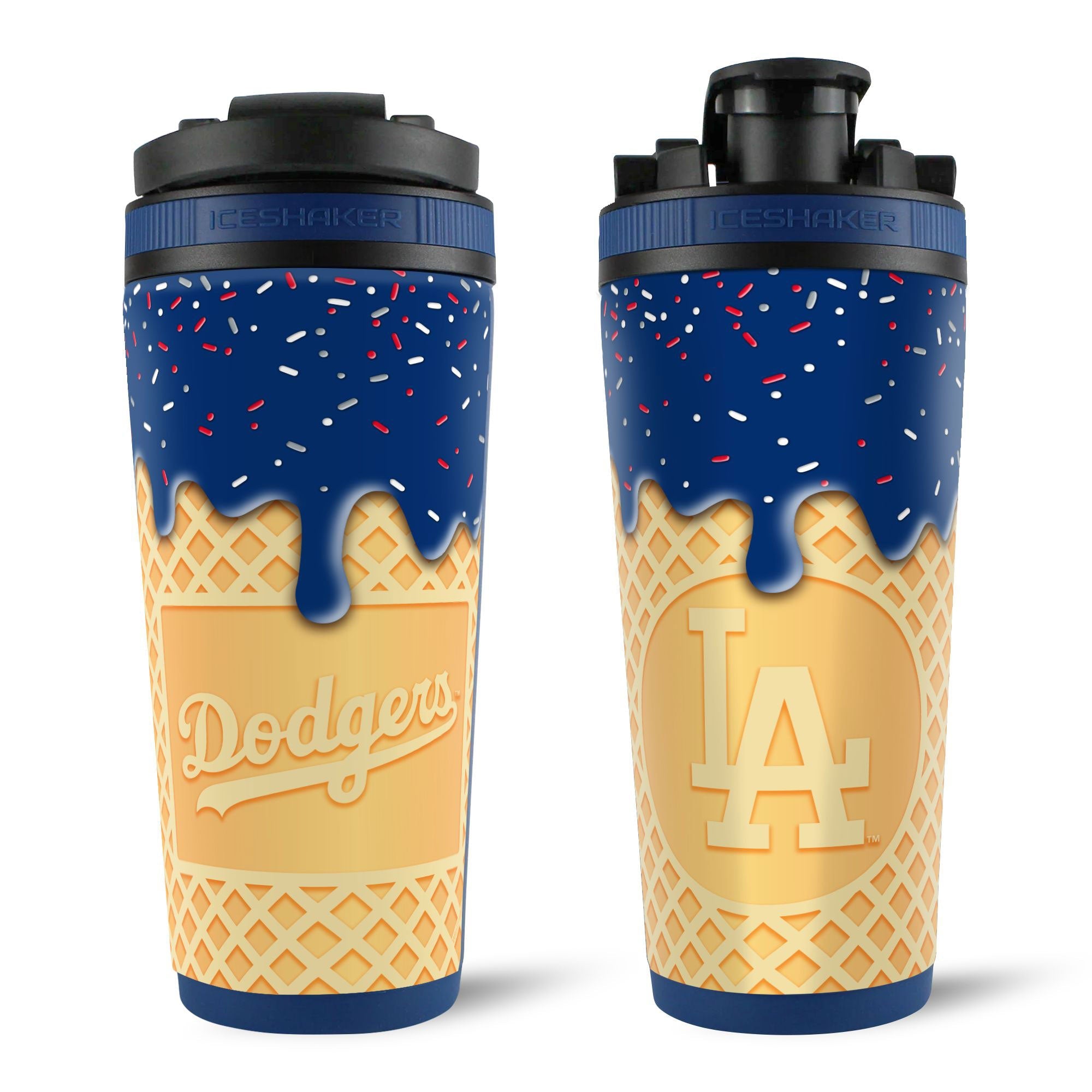 Officially Licensed Los Angeles Dodgers 26oz Ice Shaker Alternate Logo