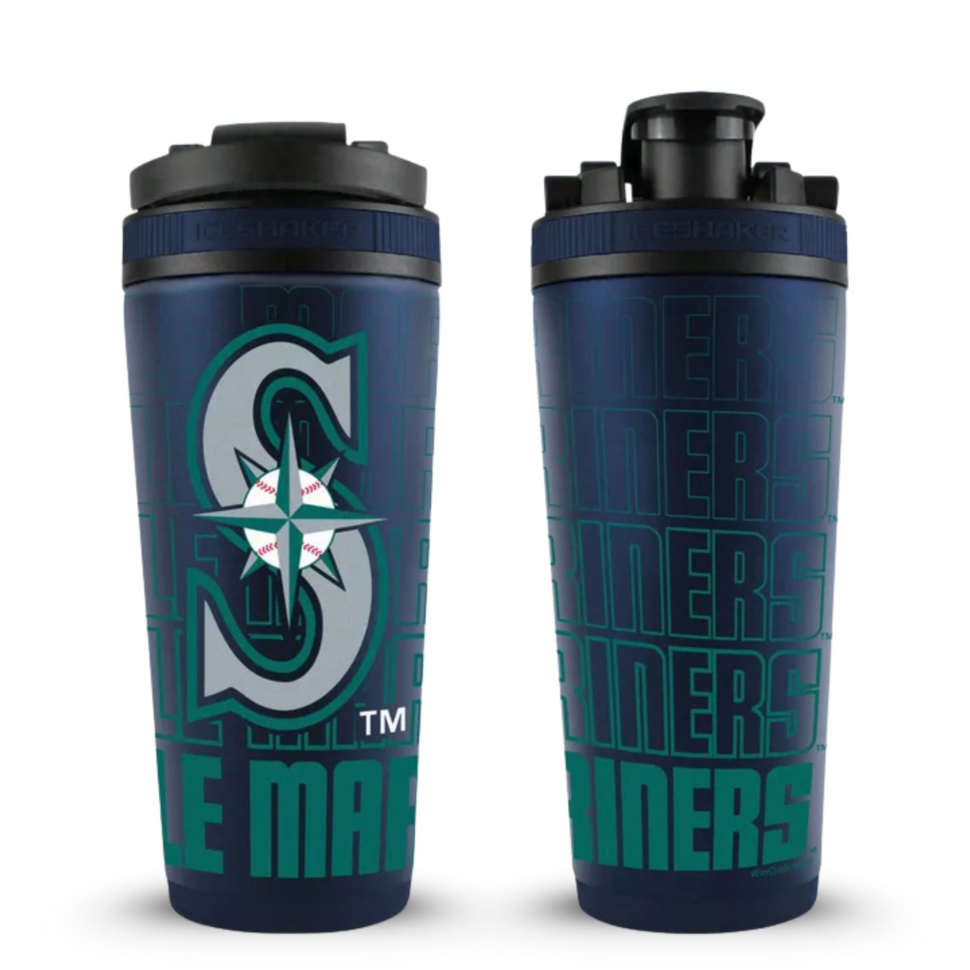 Officially Licensed MLB Seattle Mariners 26oz Ice Shaker