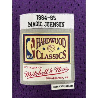 Autograph Basketball Jersey: Magic Johnson - Lakers