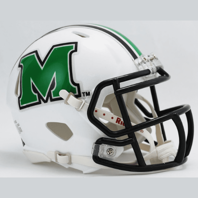 Mini Helmet: Marshall Thundering Herd - Speed