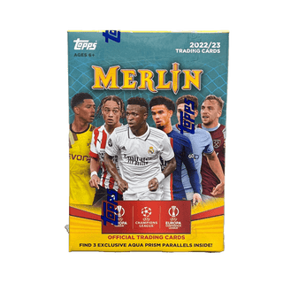 2022-23 Topps UEFA Club Competitions Merlin Chrome Soccer Blaster Box