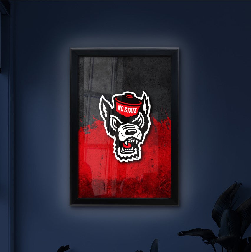 LED Snap Frame Lightbox: North Carolina State Wolfpack