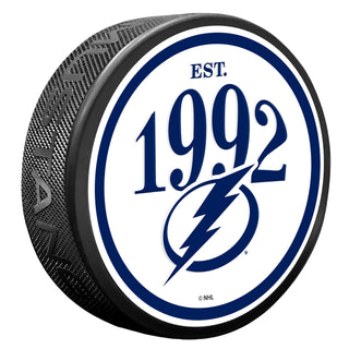 Tampa Bay Lightning Puck - Founding Year