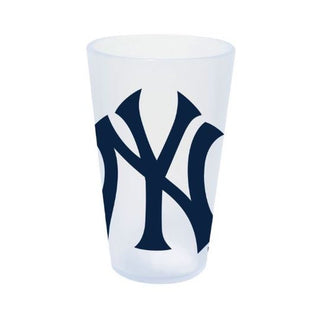Silicone Pint Glass: New York Yankees 16oz - Ice