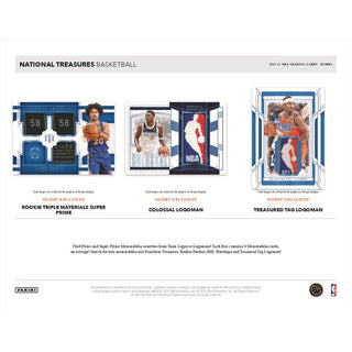 2024-25 Panini National Treasures Basketball