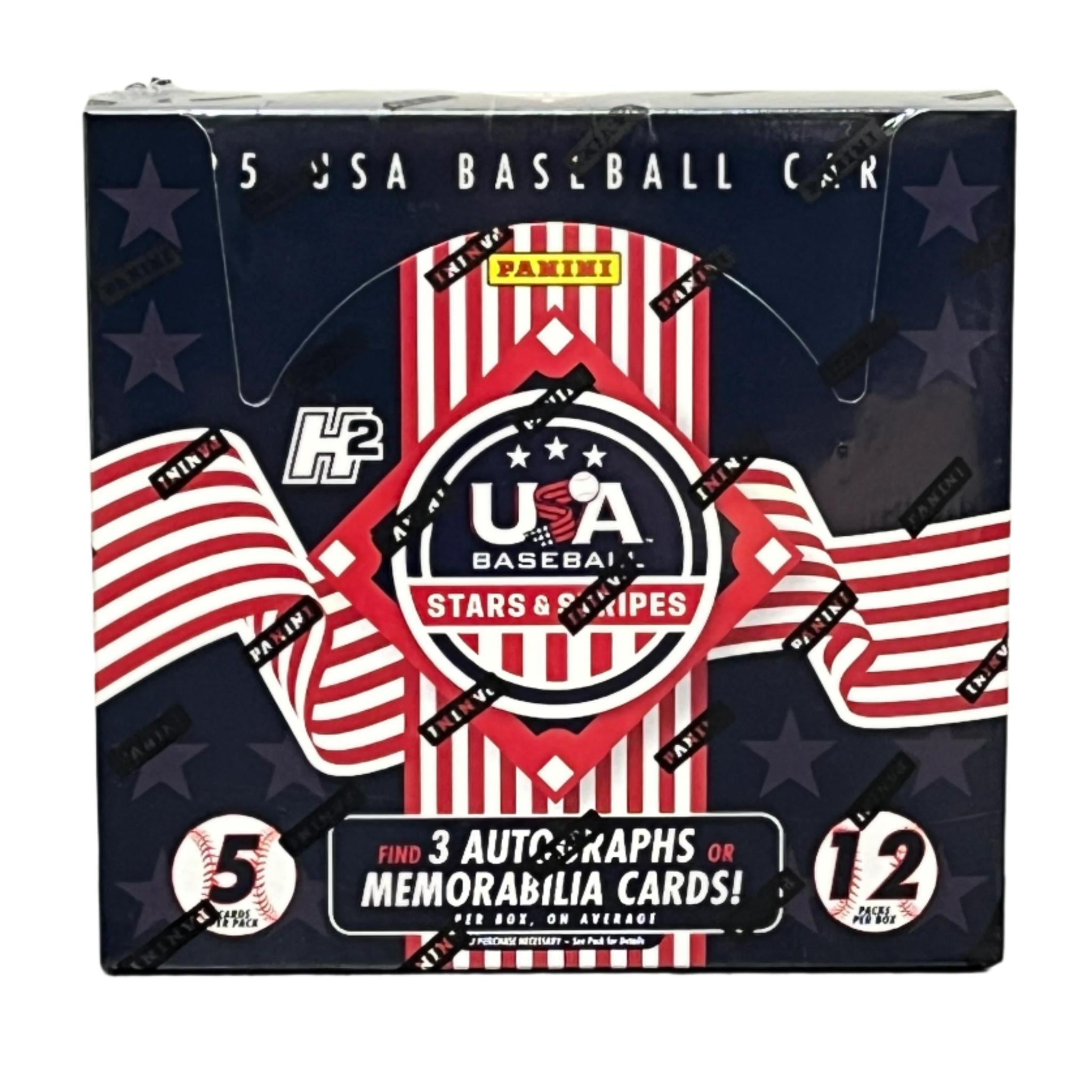 2025 Panini USA Stars & Stripes Baseball H2 Box