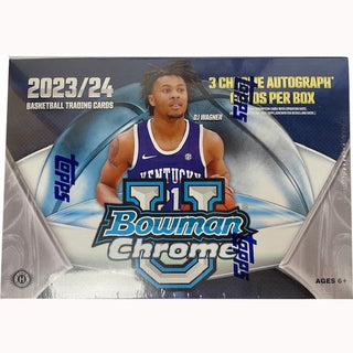 2023-24 Bowman University Chrome Basketball Delight Hobby Breaker Box