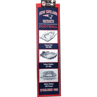 Banner: New England Patriots- Stadium Transformation