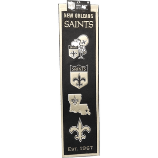 Banner: New Orleans Saints- Heritage