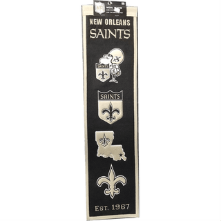 Banner: New Orleans Saints- Heritage