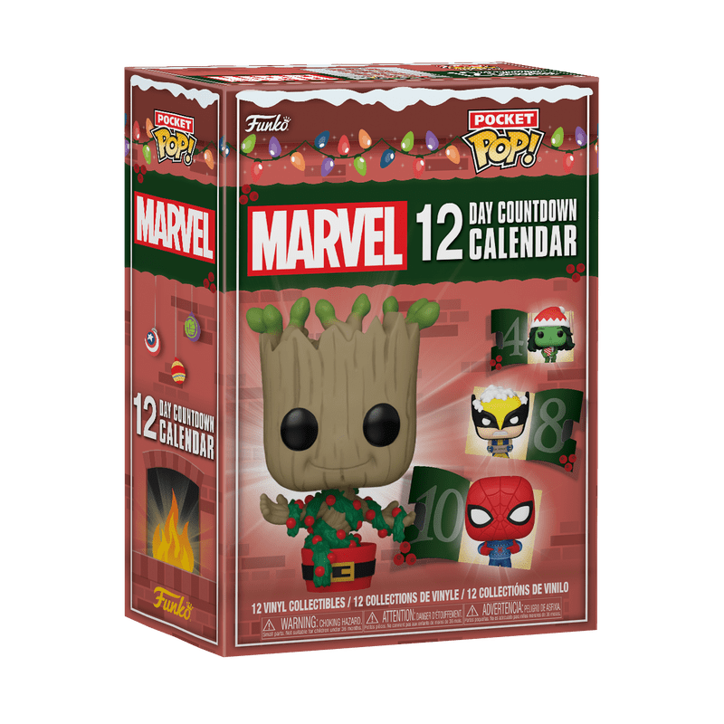 Pocket POP! Marvel 12 Day Countdown Calendar