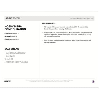 2024-25 Panini Select Premier League Hobby Mega Box