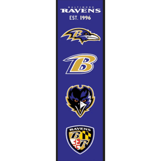 Banner: Baltimore Ravens- Heritage