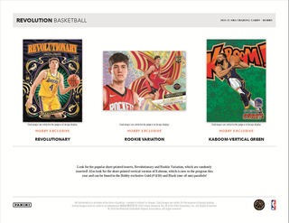 2024-25 Panini Revolution Basketball Hobby Box