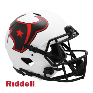 Mini Helmet: Houston Texans-Riddell- Lunar Eclipse Alternate