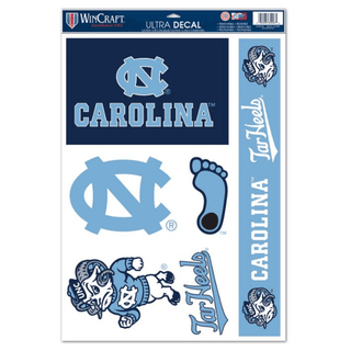 UNC Decal Set Clear