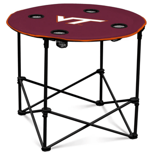 Round Tailgate Table: Virginia Tech Hokies