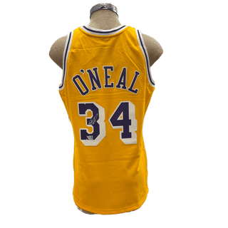 Autograph Basketball Jersey: Shaquille ONeal - Lakers