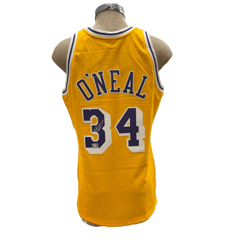 Autograph Basketball Jersey: Shaquille ONeal - Lakers