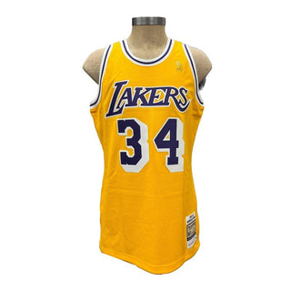 Autograph Basketball Jersey: Shaquille ONeal - Lakers