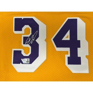 Autograph Basketball Jersey: Shaquille ONeal - Lakers